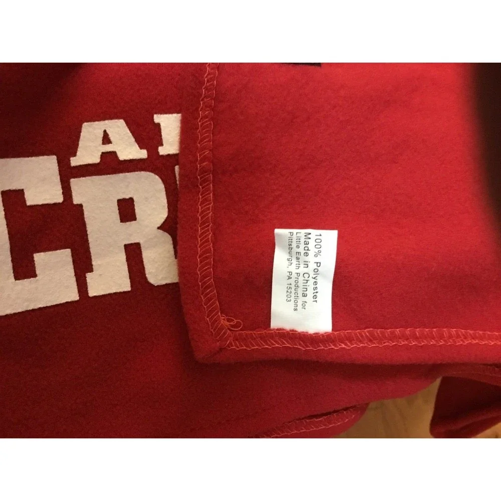 Alabama Crimson Tide Hat with scarf attached Unisex EUC